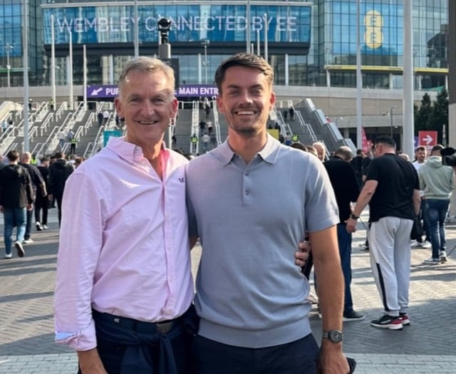 Father and son gear up for charity bike ride to Paris