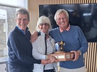 Peter and Tricia triumph in Thurlestone’s annual Foundation Trophy