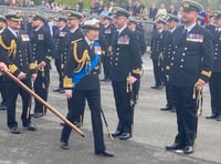 Princess Anne Honours New Navy Officers