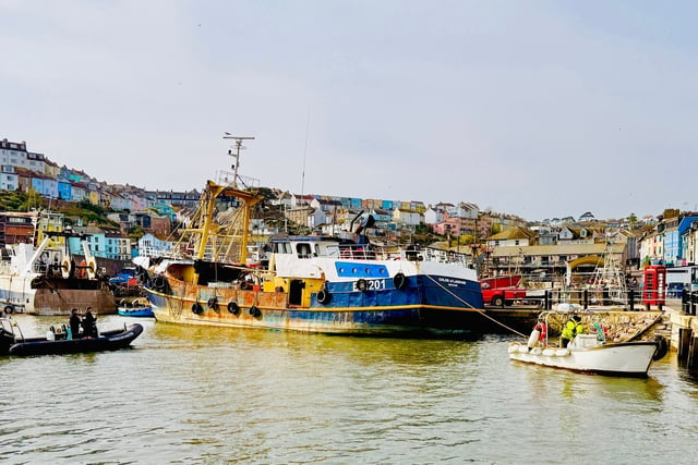 Final countdown for derelict Brixham trawler – 10 years after she sank