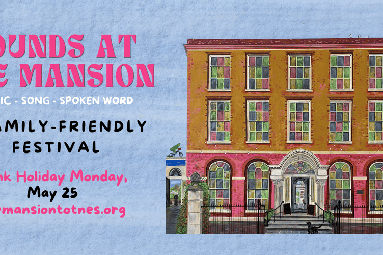 The Mansion in Totnes announces new Bank Holiday festival.