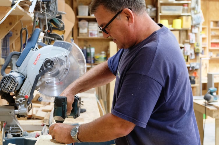 LandWorks Wood Workshop in operation