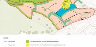 Plans submitted for 175 homes at controversial green field site