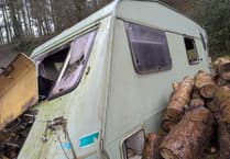 Mystery abandoned caravan set to be removed from woods this week
