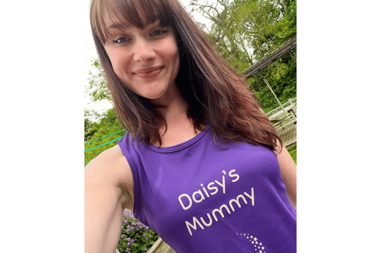 Modbury mum, Chloe Rooker, is running the Plymouth Half Marathon for baby loss charity, Luna's Fund.