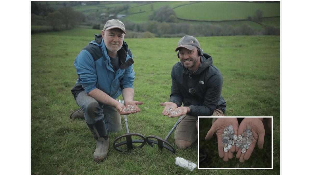 Largest silver Roman coin hoard found in Devon declared as treasure ...