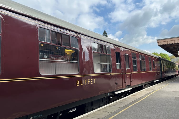 The 35327 Exterior - South Devon Railway