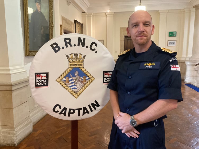 Captain Simon Cox OBE ADC RN- Captain Britannia Royal Naval College in Dartmouth