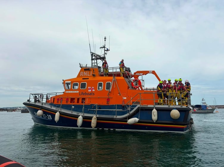 One of the Dart RNLI lifeboats