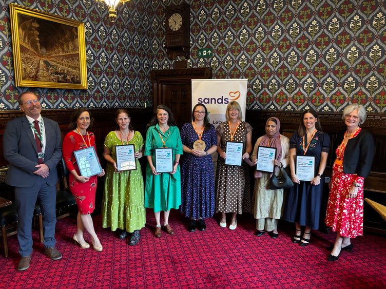 Elaine Thorp Award 2026. Fay Martin forth from the left.