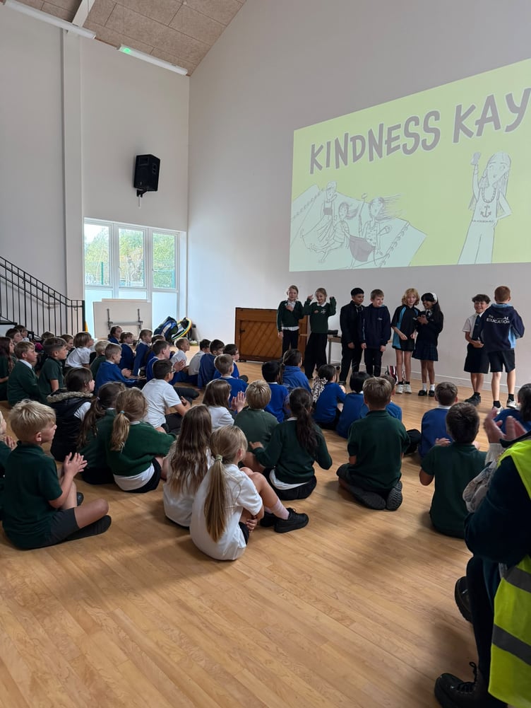 Children being inspired