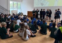 Local school pupils inspired by authors