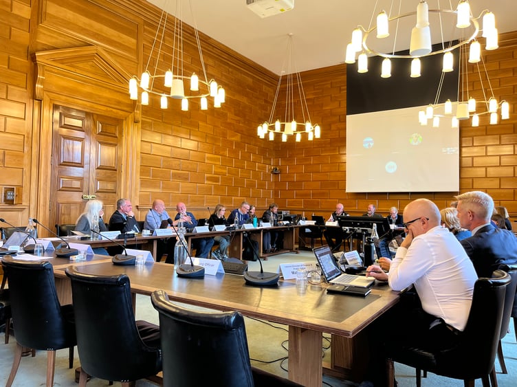 Devon County Council's cabinet heard one member - who is also a farmer - describe the government's response to the bluetongue virus outbreak as an "absolute shambles".