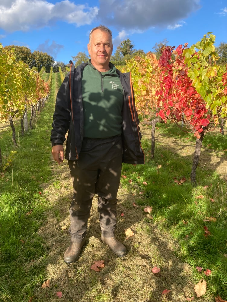 Vineyard Manager Alex Davidson