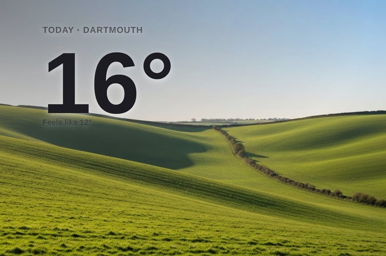 Dartmouth weather: sunny Friday with little chance of rain and a high of 16°C